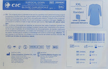 Charger l'image dans la galerie, CIC Surgical Gowns - AAMI Level 3 Sterile 50pk