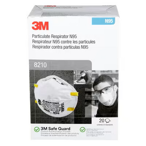 3M™ N95 Particulate Respirator - 8210 - 20pk