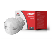 Charger l'image dans la galerie, Respirateur chirurgical CAN99™ - Autorisé par Santé Canada/Certifié CSA/CE FFP3