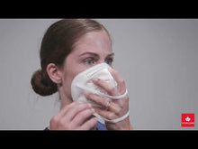 Charger et lire la vidéo dans la visionneuse de la Galerie, Respirateur chirurgical CAN95™ - autorisé par Santé Canada