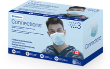 Load image into Gallery viewer, Medicom Connections ASTM3 Face Mask - Blue
