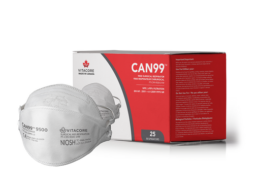 CAN99™ Surgical Respirator - World Leading N95 Filtration